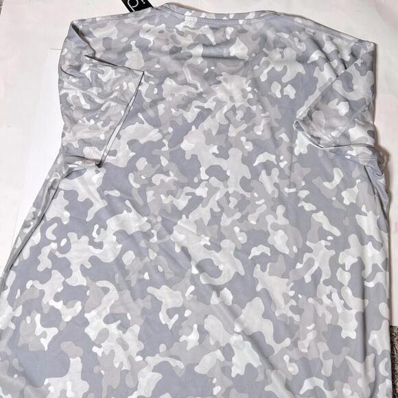 NEW Id Ideology Birdseye Printed Training T-Shirt grey L - Picture 5 of 7